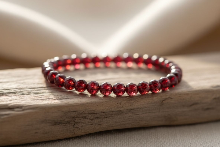 Heilstein Armband Granat